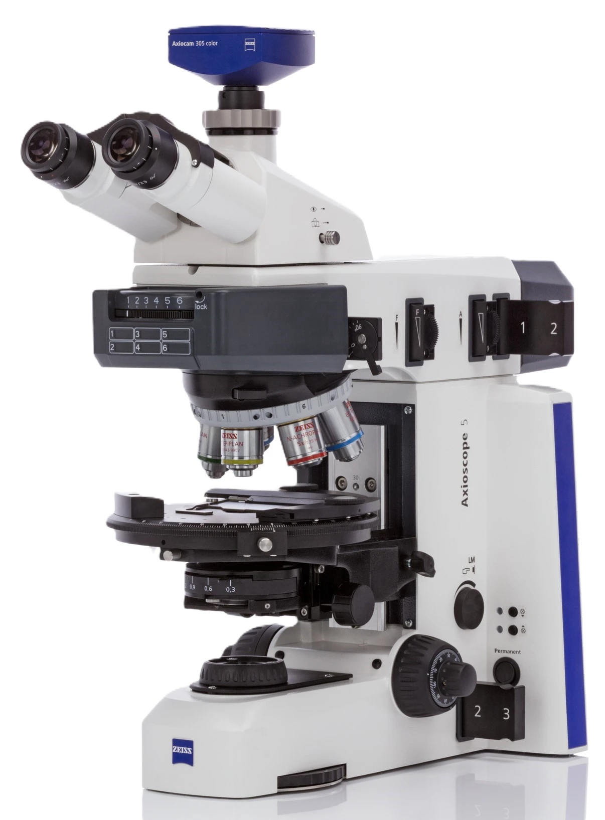 ZEISS Axioscope Polarización