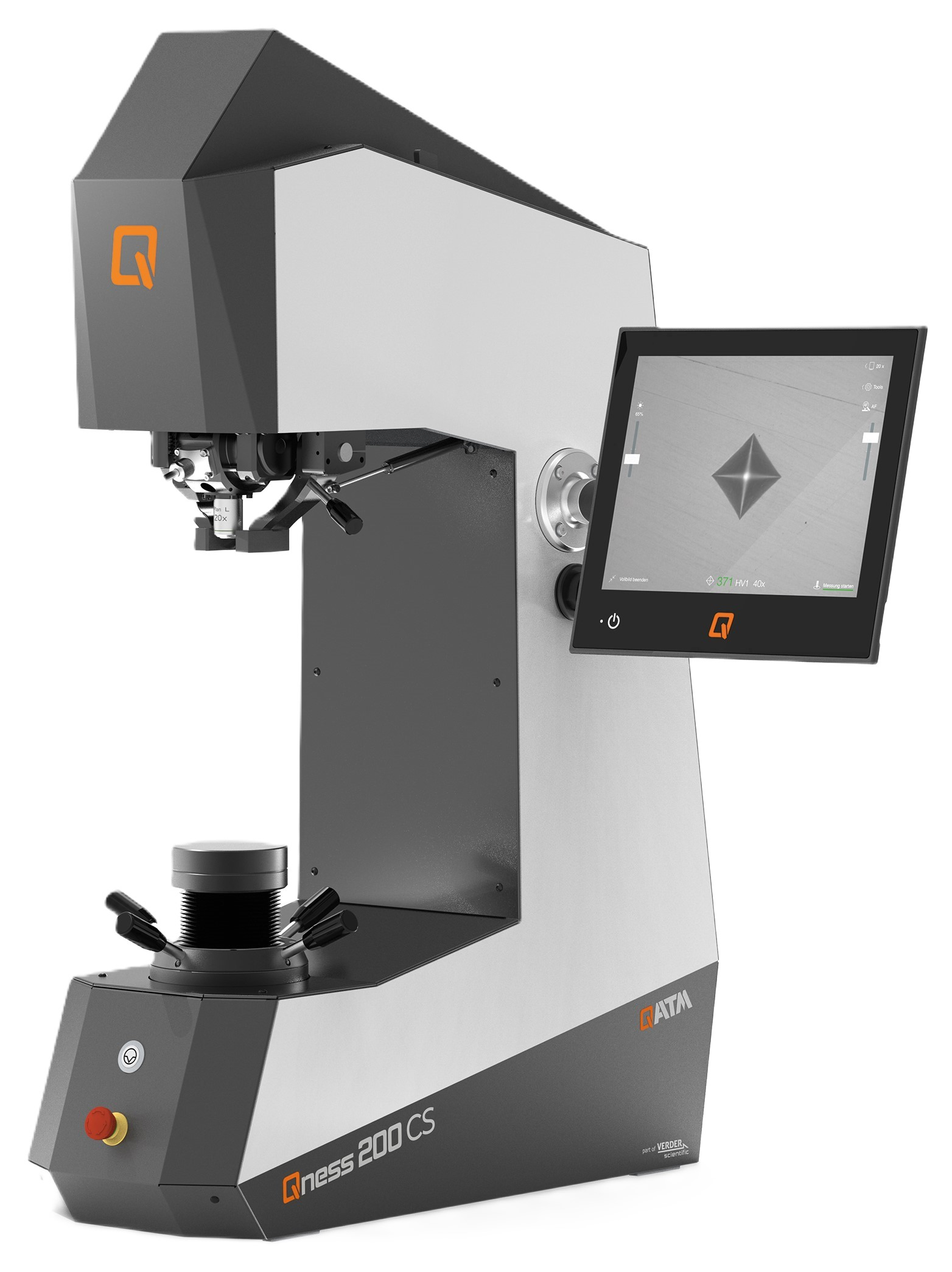 Durómetro marca QATM modelo QNESS 200 CS