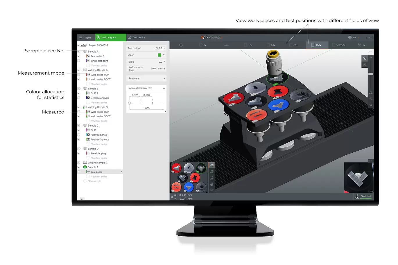 Software para la industria 4.0 Qconnect de QATM que proporciona a los clientes una gama completa de conectividad entre dispositivos.