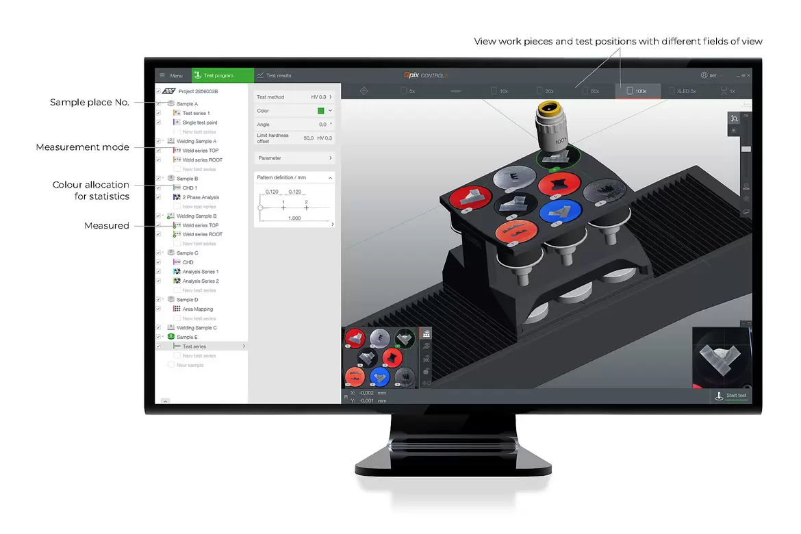 Software para la industria 4.0 Qconnect de QATM que proporciona a los clientes una gama completa de conectividad entre dispositivos.